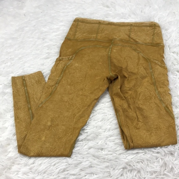 Lululemon Fast & Free Tight Ice Wash Spiced Bronze - Picture 10 of 11